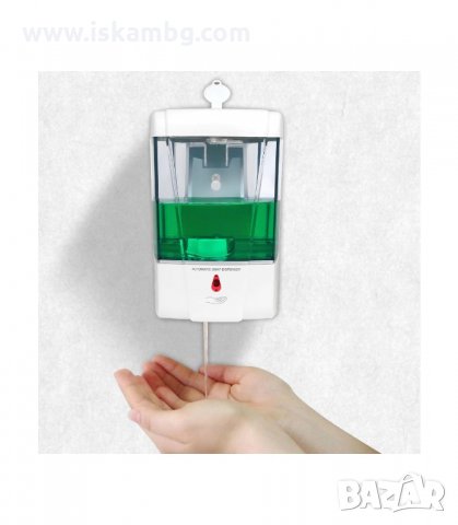 СЕНЗОРЕН ДИСПЕНСЪР ЗА ТЕЧЕН САПУН ЗА СТЕНА - код  2820, снимка 8 - Други - 33916836