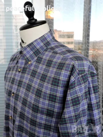 Gant Foxhunt Poplin Long Sleeve Shirt -страхотна мъжка риза с дълъг ръкав размер L/XL, снимка 10 - Ризи - 49034119