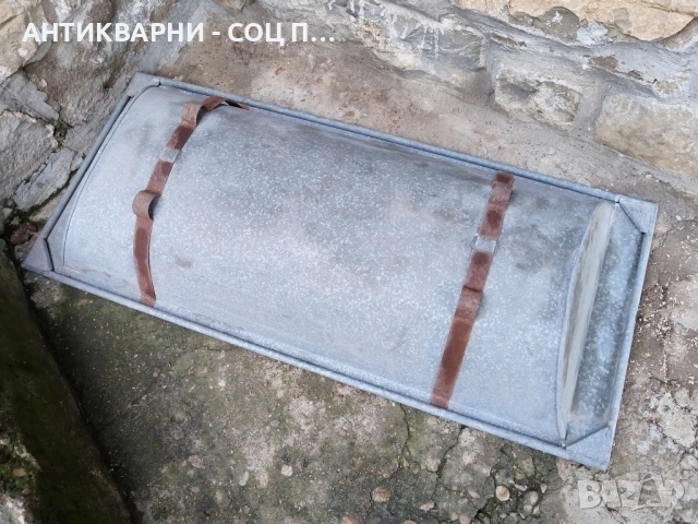 Старо Соц Подцинковано Корито / 4 кг. , снимка 6 - Антикварни и старинни предмети - 52394009