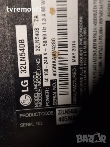 T-CON BOARD 6870C-0442B for LG 32LN540B for 32inc DISPLAY LC320DXE (SF)( R1), снимка 5 - Части и Платки - 50303969