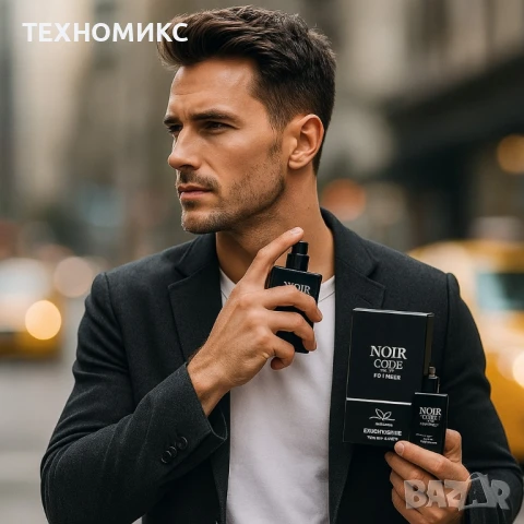 Мъжки парфюм - Noir Code for Men, снимка 5 - Мъжки парфюми - 51423085