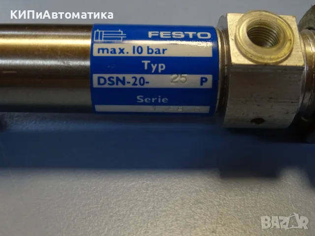 Пневматичен цилиндър Festo DSN-20-25P pneumatic cylinder, снимка 3 - Резервни части за машини - 47674212