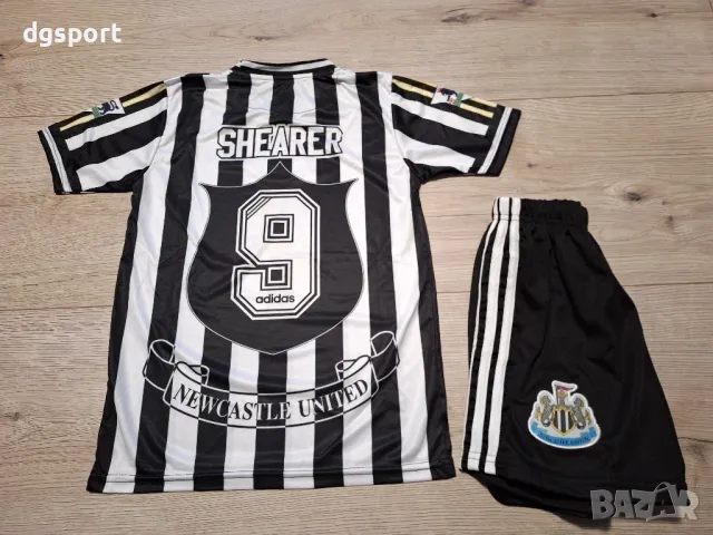 Детски екип на Алан Шиърър Нюкясъл 97-99 ретро модел!!!