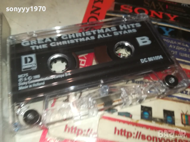 GREAT CHRISTMAS HITS-MADE IN HOLLAND-ORIGINAL TAPE 0308251815, снимка 6 - Аудио касети - 51238029