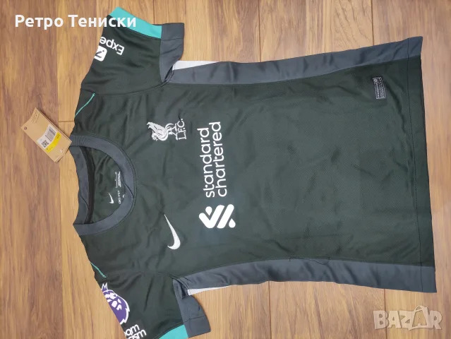 Тениска на Liverpool черна сезон 2024-2025 VIRGIL #4, снимка 2 - Тениски - 56313216
