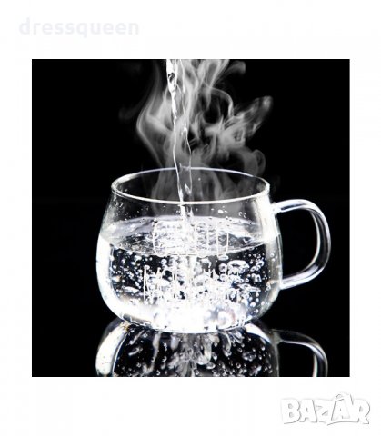 2913 Стъклена чаша 400 мл Good Morning, снимка 6 - Чаши - 34265746