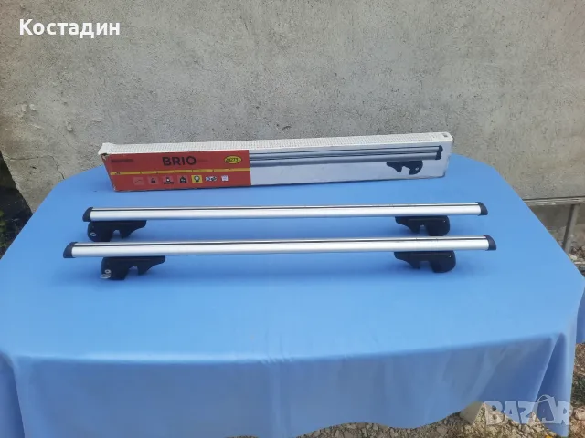 багажник-греди-релси-рейки MENABO BRIO 120 см, снимка 2 - Аксесоари и консумативи - 55791537