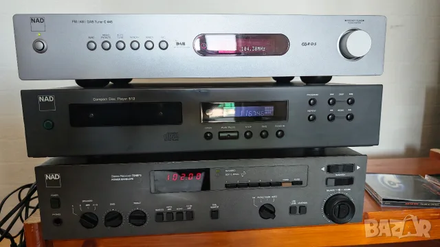 сет NAD - ресивър,CD, тунер