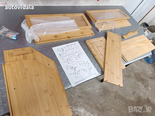 Кутия за хляб от бамбук, снимка 8 - Аксесоари за кухня - 52588794