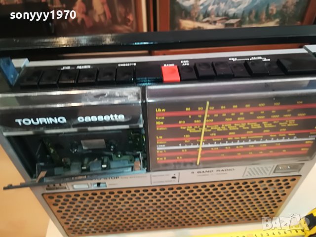 ITT TOURING 108A-MADE IN WEST GERMANY 0101231134, снимка 2 - Радиокасетофони, транзистори - 39153499