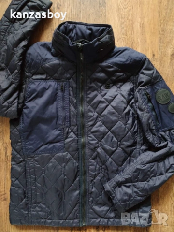 g-star powel quilted overshirt l/s - страхотно мъжко яке М, снимка 2 - Якета - 53175100