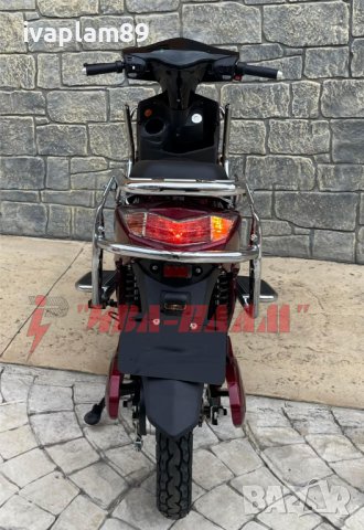Електрически Скутер 2000W,60V,20aH+Управление като велосипед+ЛИЗИНГ+Документи за регистрация за 2025, снимка 18 - Мотоциклети и мототехника - 40679040