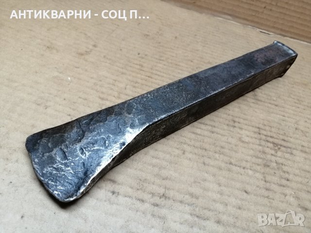 Стар Кован Клин За Цепене На Трупи / 3 кг Номер 5., снимка 5 - Антикварни и старинни предмети - 41699636