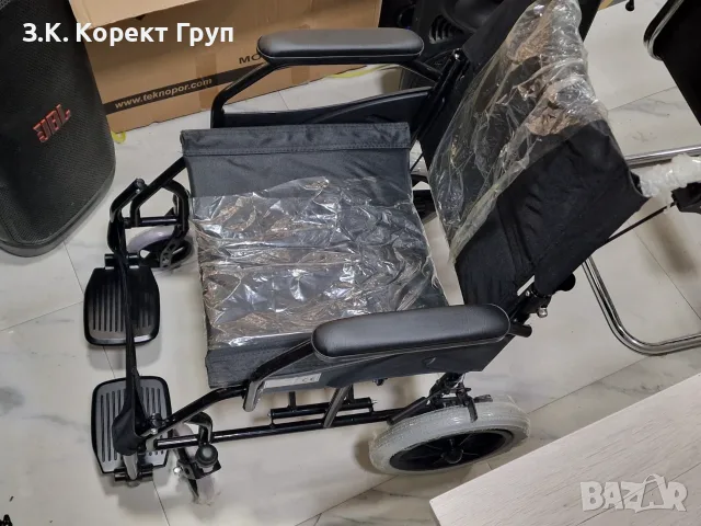 Инвалидна количка WOLLEX WG-M863 – ЧИСТО НОВА, КАШОН, снимка 2 - Инвалидни колички - 56276031