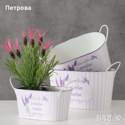 Метална кашпа-три размера/метална саксия/саксия/кашпа