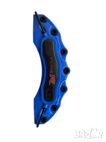 Капаци за спирачни апарати спирачки TYPE R HONDA сини,комплект, снимка 3 - Аксесоари и консумативи - 35943332