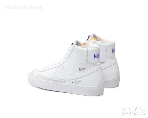 маратонки /кецове Nike Blazer Mid 77 White номер 39 , снимка 7 - Маратонки - 40998756