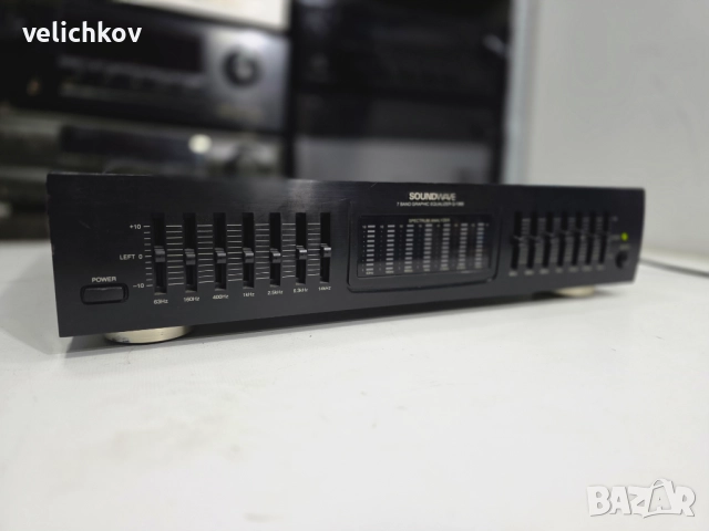 Soundwave Q-1300 – графичен еквалайзер за истински контрол! 🎚️🎶, снимка 3 - Еквалайзери - 52718390