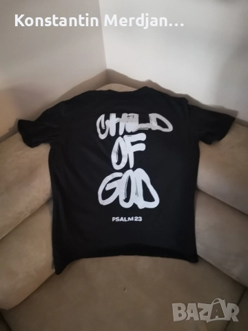 Мъжка тениска Child of God, снимка 2 - Тениски - 51663882