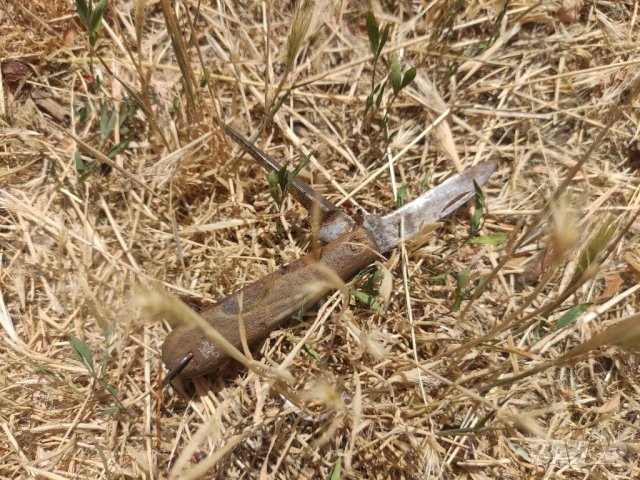 Продавам старо сгъваемо ножче GERLACH WW2, снимка 6 - Ножове - 41632412