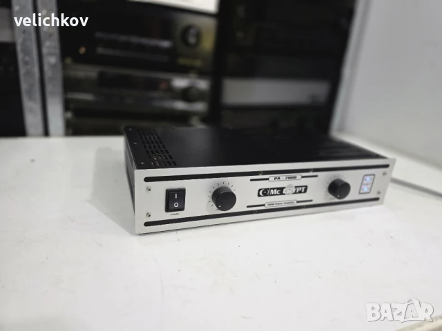 🔊 MC Crypt PA-7000 – евтин звяр за 120 лв!, снимка 2 - Ресийвъри, усилватели, смесителни пултове - 50845475