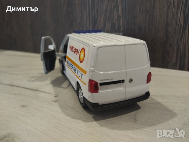 Метална количка Volkswagen Transporter V6 !!!, снимка 3 - Колекции - 53212946