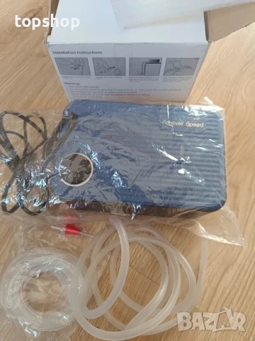 НОВА Безшумна въздушна помпа за аквариум Forever Speed, 8W, от 80 до 600 литра, снимка 8 - Оборудване за аквариуми - 50511203