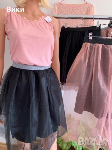 Пола пачка тюл потник топ, снимка 6 - Поли - 40822350