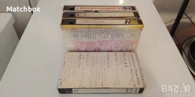 Видео касети музика рок-метал 