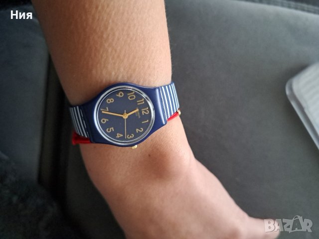 Дамски часовник Swatch, снимка 7 - Дамски - 44436263