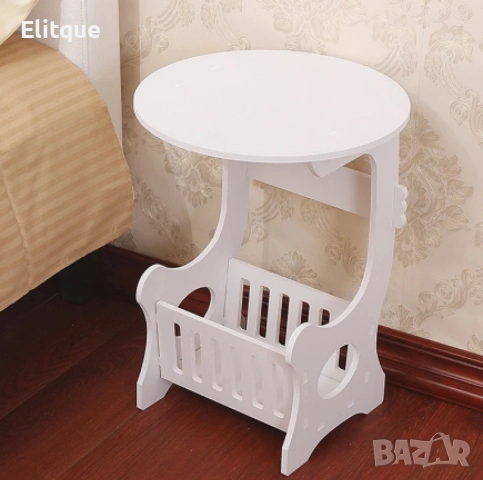 Кръгла масичка нощно шкафче