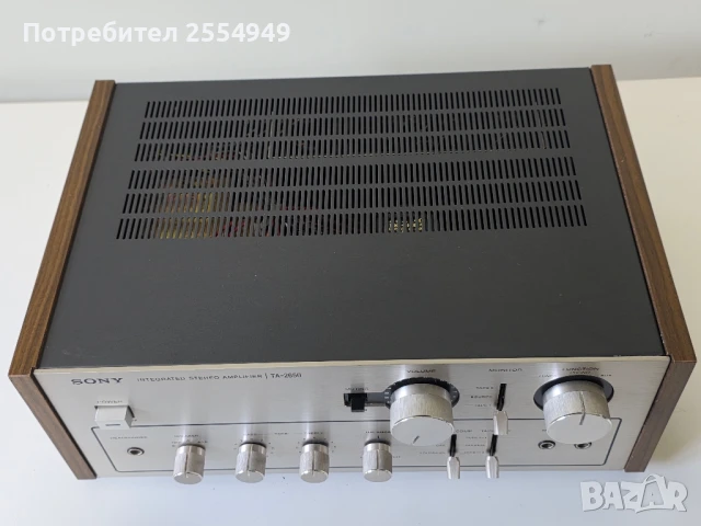 Sony TA-2650 integrated amplifier, снимка 6 - Ресийвъри, усилватели, смесителни пултове - 51063569