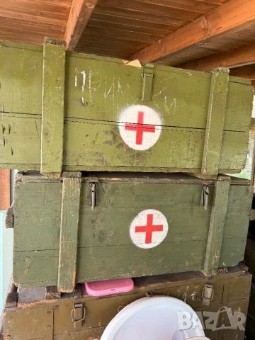 Продавам военни сандъци , снимка 1