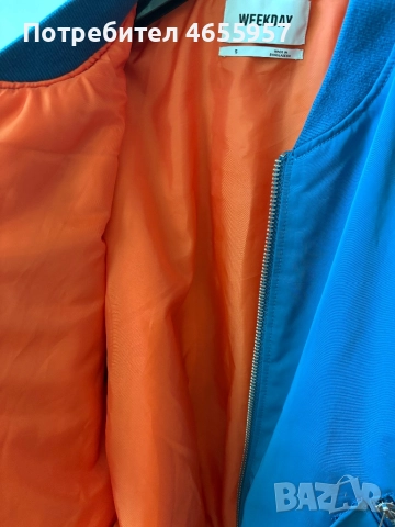 Дамско бомбър яке Weekday , снимка 7 - Якета - 52475486