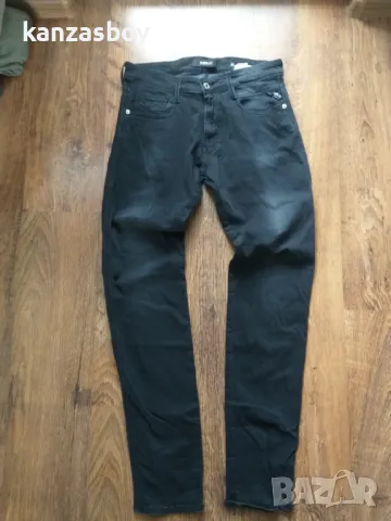 replay anbass straight fit jeans - страхотни мъжки дънки КАТО НОВИ 32 , снимка 4 - Дънки - 49262871