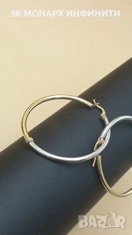 златни обеци, снимка 5 - Обеци - 52832134