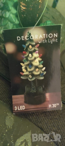 Декоративна светеща елха, снимка 3 - Декорация за дома - 52272373