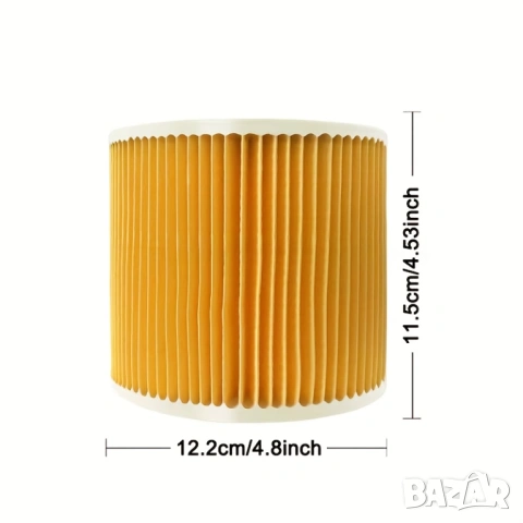 HEPA Филтър за Прахосмукачки WD Series Съвместим с WD1, WD2, WD3, MV2, MV3 Висока Филтрация!, снимка 4 - Прахосмукачки - 53209656