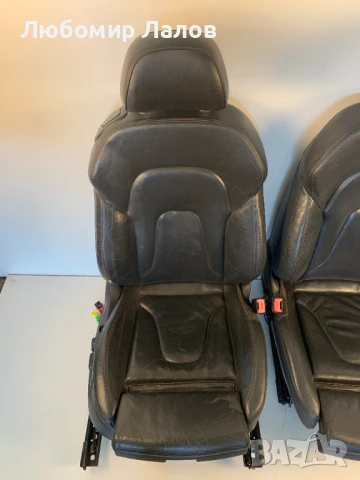 Предни кожени седалки подгрев А5 S5 (07-16)г. , снимка 2 - Части - 50818986