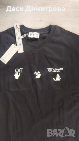 Off Whte нова тениска с етикет, снимка 1 - Тениски - 41676774
