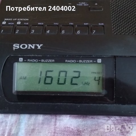 Радио часовник SONY ICF-C303, снимка 11 - Друга електроника - 39079956