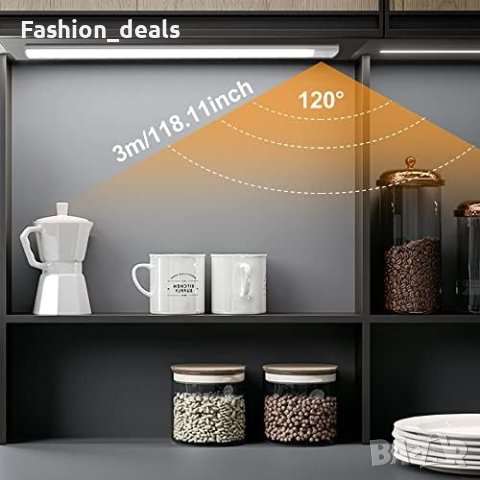 Ново 40 LED светлини със сензор за движение на закрито/USB акумулаторна батерия, снимка 5 - Лед осветление - 41379185