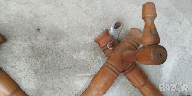Стара дървена закачалка от едно време , снимка 6 - Закачалки - 39679034