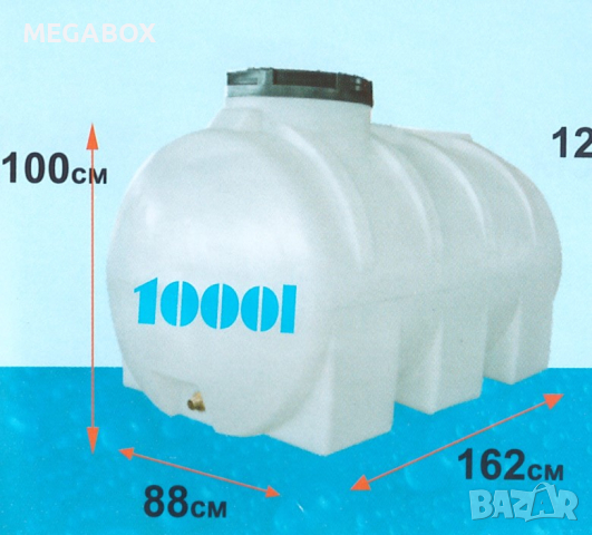 РЕЗЕРВОАР 1000 ЛИТРА, снимка 3 - Други - 44837449