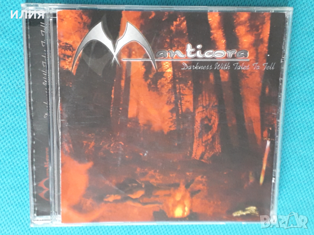 Manticora(Kristian Larsen)- 2001- Darkness with Tales To Tell(Speed Metal,Thrash)Denmark, снимка 1 - CD дискове - 44616523