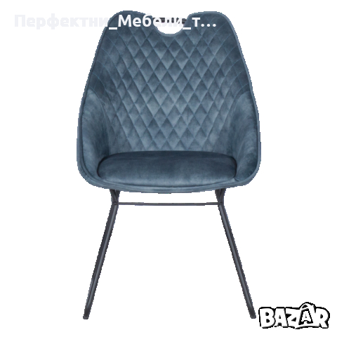 Дизайнерско кресло-трапезен стол с тапицерия-лилав,син,зелен,кафяв,сив,черен цвят дамаска, снимка 10 - Столове - 44556065