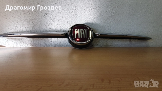 Предна хром лайстна слога (емблема) за FIAT 500 / Фиат 500 (след 2015г), снимка 5 - Части - 52525444