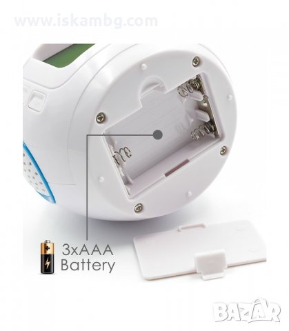 ДЕТСКИ НАСТОЛЕН МУЗИКАЛЕН ЧАСОВНИК С ПРОЖЕКТОР ЗА ЗВЕЗДИ - код 1038, снимка 9 - Други - 33977781