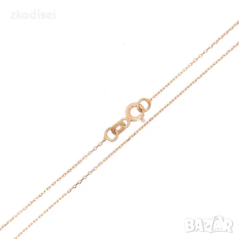 Златен синджир 1,01гр. 40см. 14кр. проба:585 модел:28359-1, снимка 1