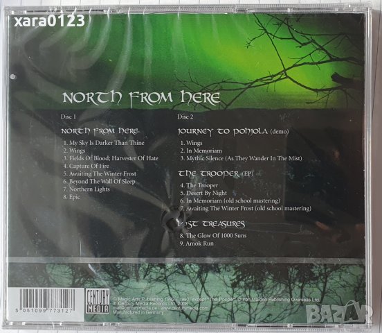 Sentenced – North From Here 2CD , снимка 2 - CD дискове - 44145665